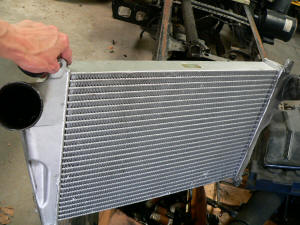 2005 Isuzu NPR charge air cooler for sale