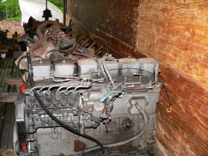 A038, 1995 Ford F800 engine parts